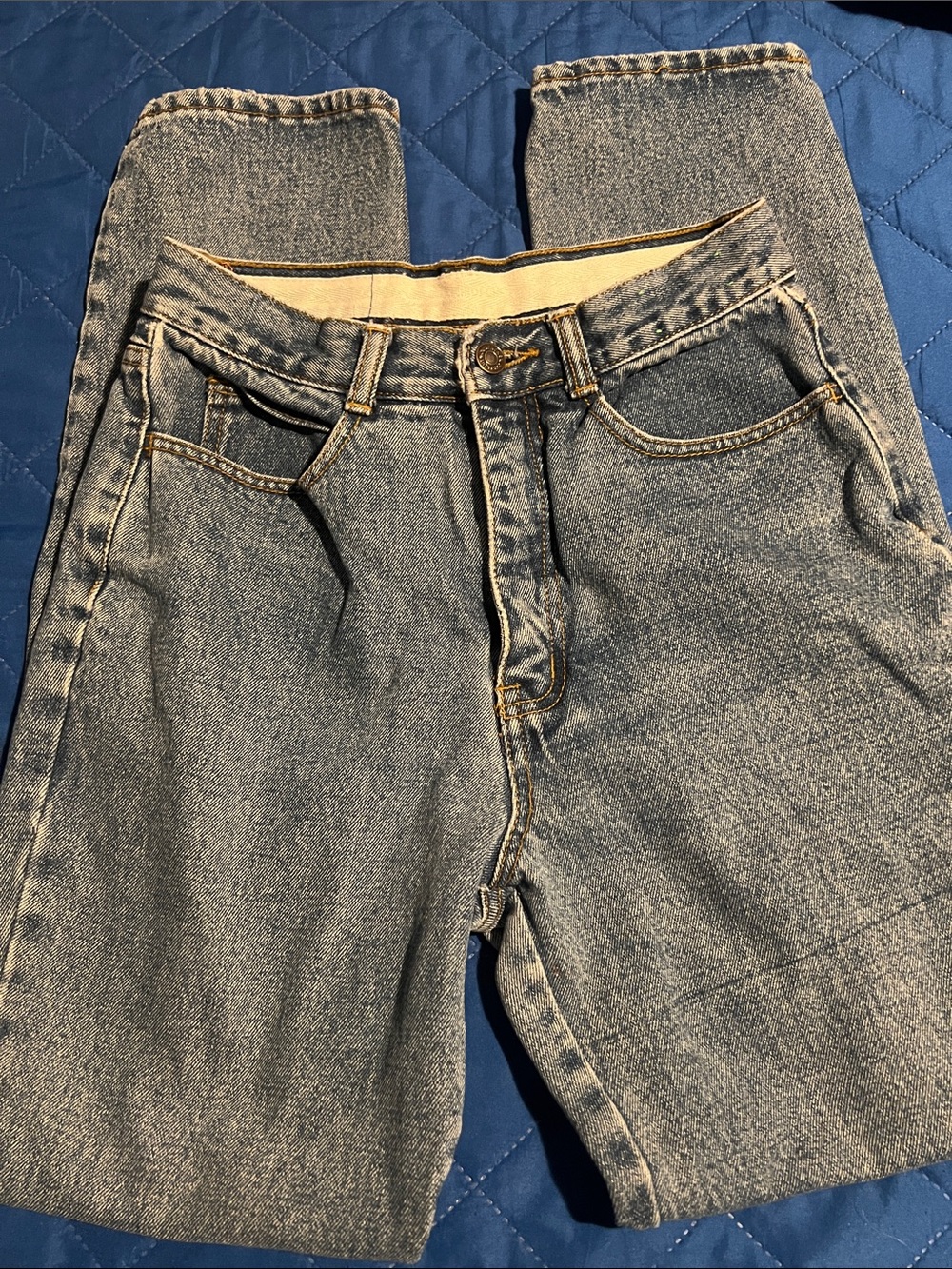 Vintage Green Label Jordache Light Blue Straight Leg Women's Jeans